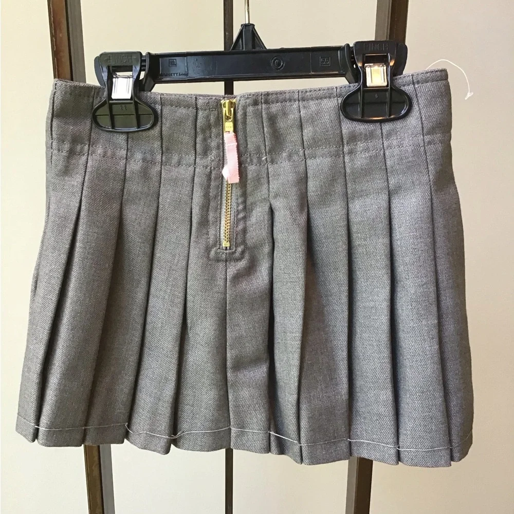 Crewcuts NWT Skirt‎ Pleated Adjustable Waist Fully Lined Zipper